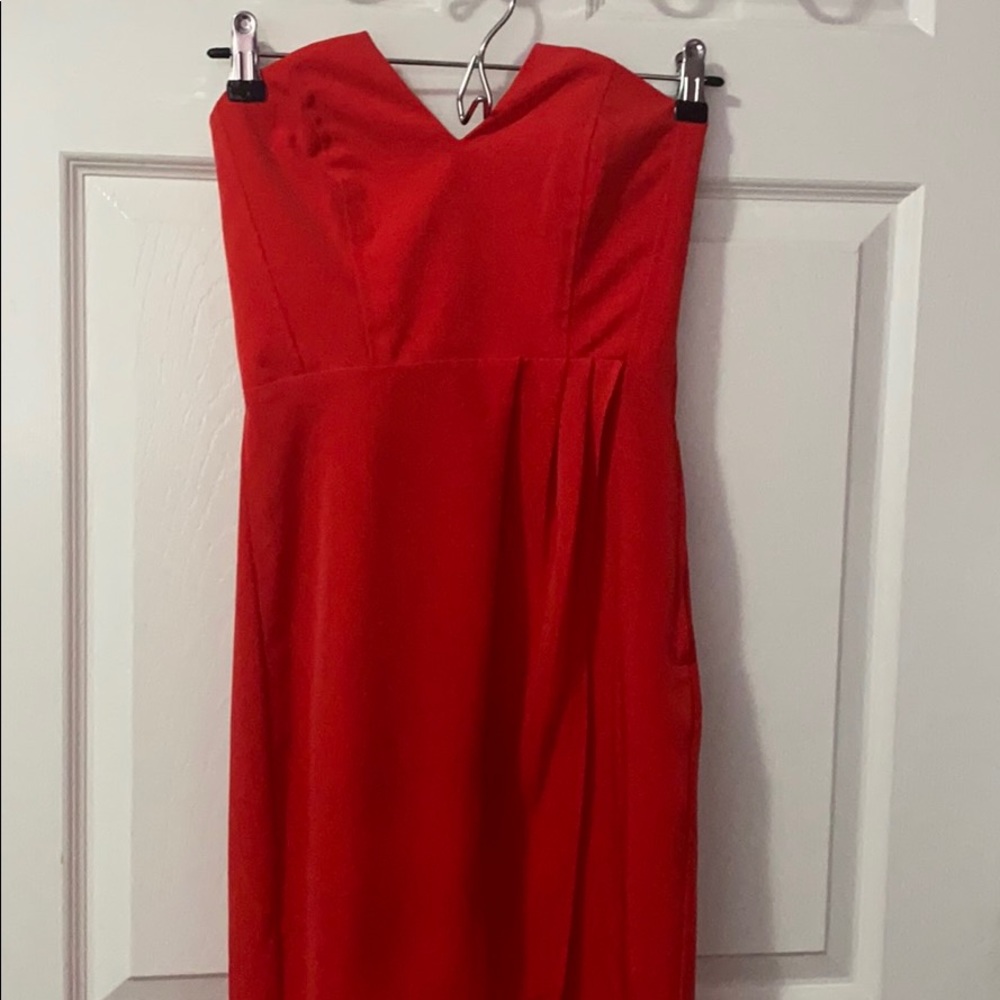 Red dress